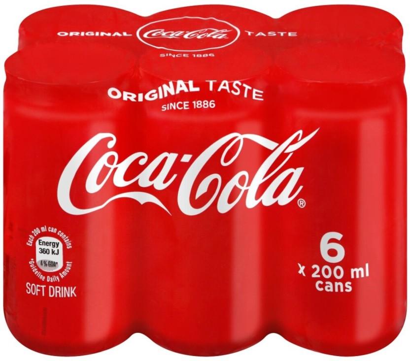 Coca-Cola Original Taste - Soft Drink (6 x 200 ml)