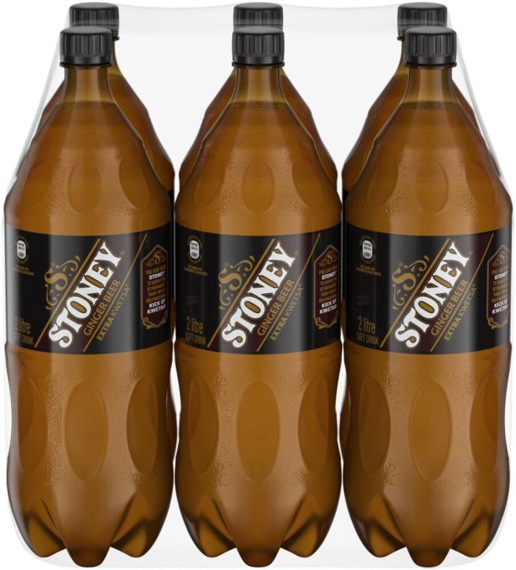 Stoney Ginger Beer with extra Kwetsa (6 x 2 L)