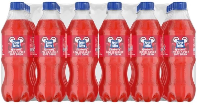 Sparletta Sparberry Low Kilo Soft Drink (24 x 440 ml)