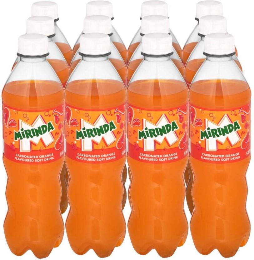 Mirinda Orange Flavoured (12 x 500 ml)