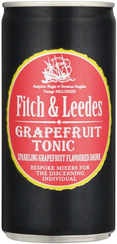 Fitch & Leedes Sparkling Blueberry Flavoured Drink with Hints of Cardamom (24 x 200 ml)