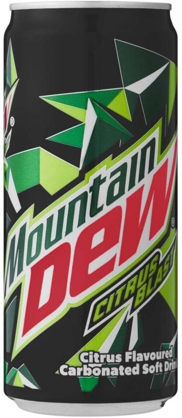 Mountain Dew Citrus Flavoured Carbonated Soft Drink (300 ml)