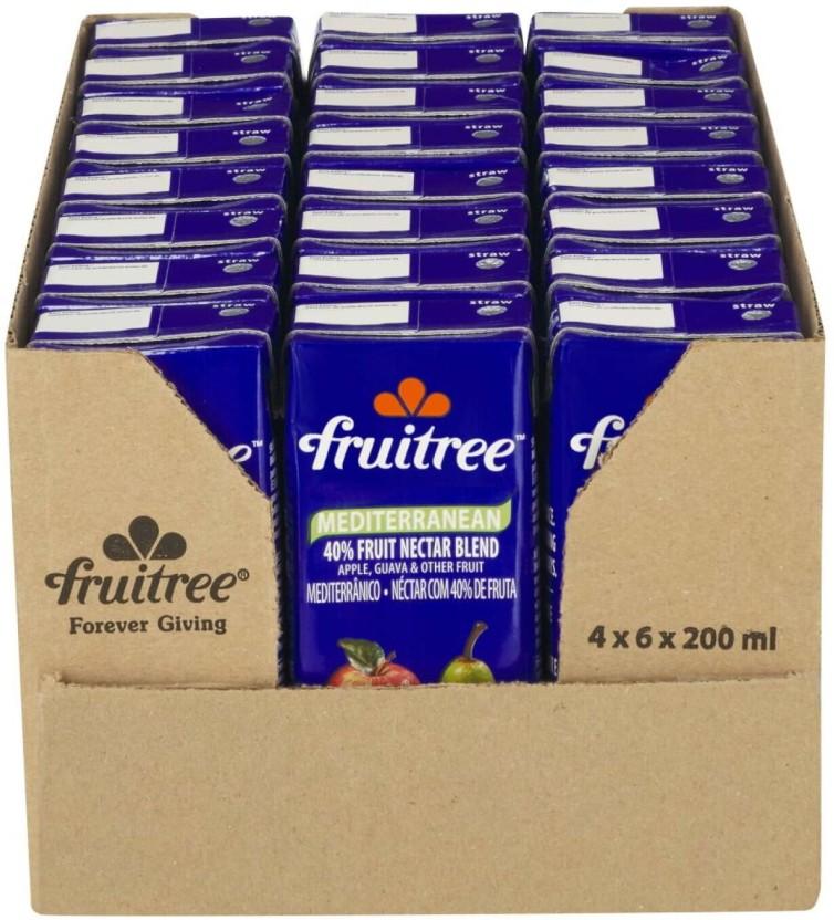 Fruitree Mediterranean Fruit Nectar Blend (24 x 200 ml)