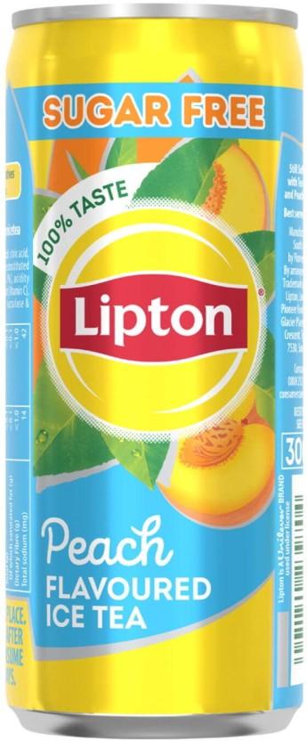 Lipton Sugar Free Peach Flavoured Iced Tea (6 x 300 ml)