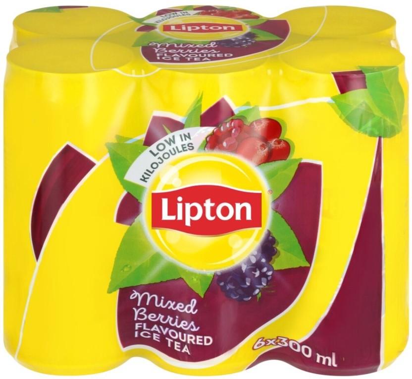 Lipton Mixed Berries Flavoured Ice Tea (6 x 300 ml)