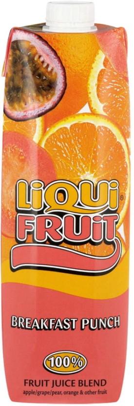 Liqui Fruit Breakfast Punch 100% Fruit Juice Blend (12 x 1 L)