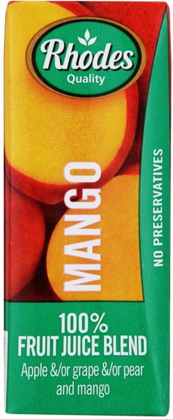 Rhodes Mango 100% Fruit Juice Blend (200 ml)