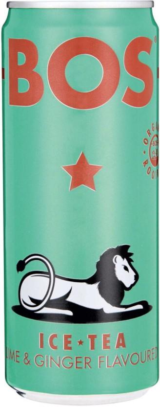 Bos Lime & Ginger Flavoured Rooibos Iced Tea (6 x 300 ml)