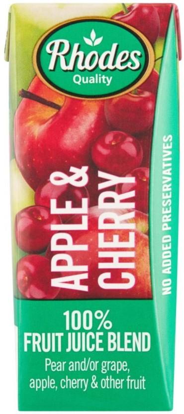 Rhodes Apply & Cherry 100% Fruit Juice Blend (200 ml)