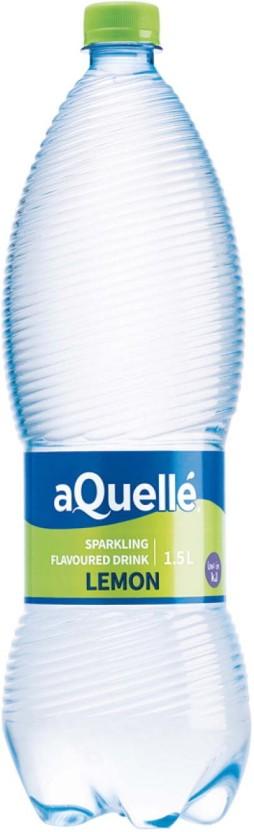 aQuelle Sparkling Lemon Flavoured Water (1 x 1.5 l)