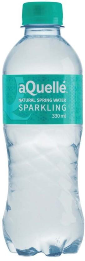 aQuelle Natural Spring Sparkling Mineral Water (1 x 330 ml)