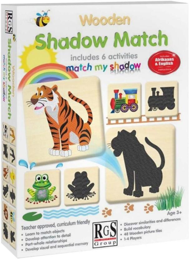 RSG Group Find My Shadow Educational Board Games Board Game