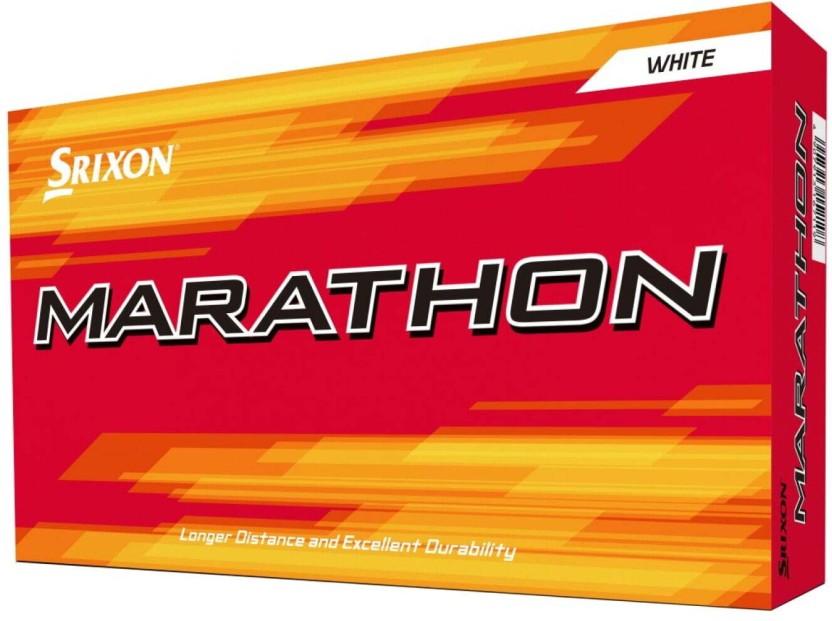Srixon Marathon Golf Balls Golf Ball (Pack of 1, White)