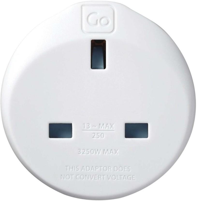 Go Travel UK-SA Worldwide Adaptor (White)