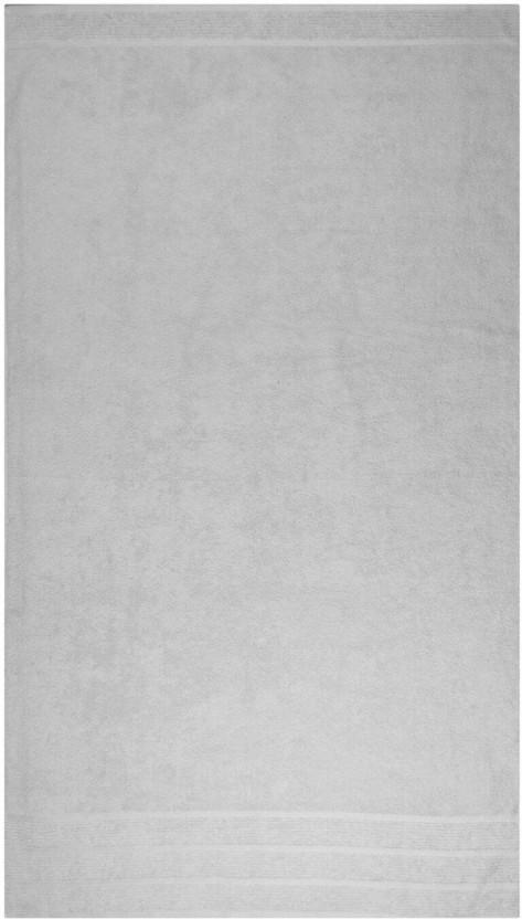 Colibri Capri Bath Sheet Cotton Bath Sheet Towel (Silver, 14.8 inch x 8.4 inch)