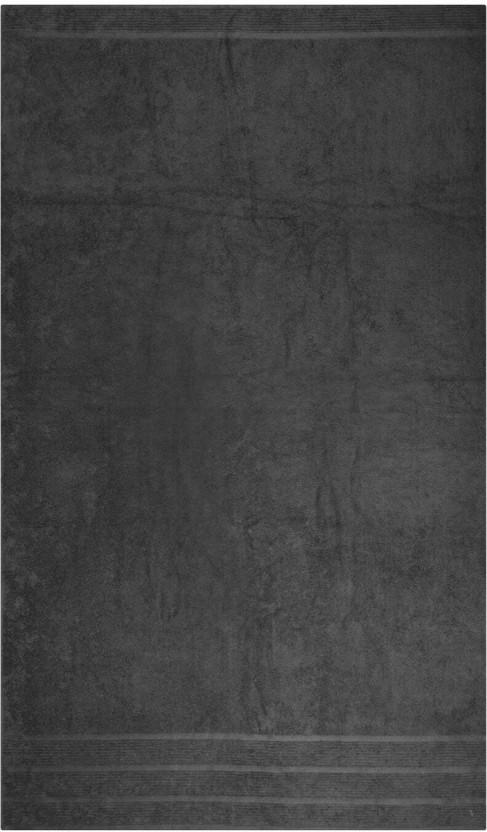 Colibri Capri Bath Sheet Cotton Bath Sheet Towel (Charcoal, 14.8 inch x 8.4 inch)