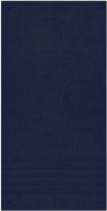 Glodina Zero Twist Bath Towel Cotton Bath Towel (Navy, 130 cm x 70 cm)