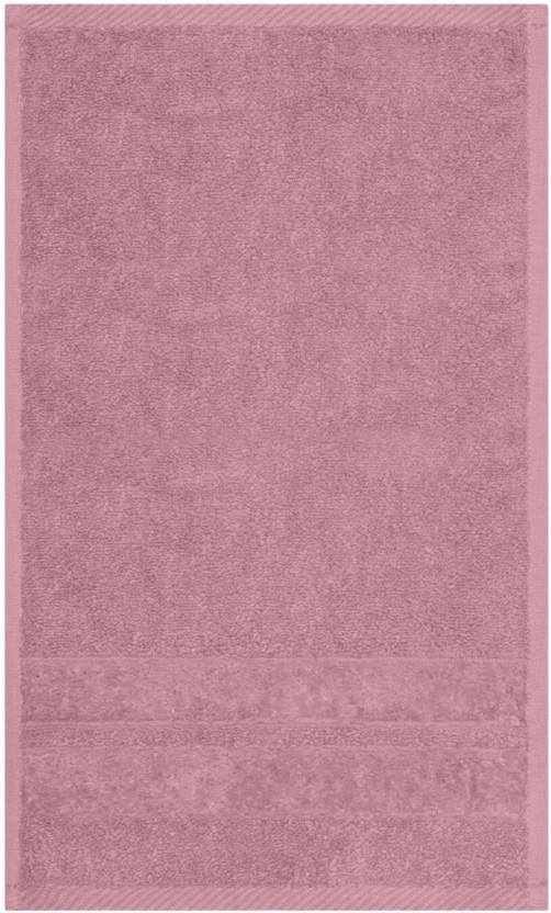 Glodina Zero Twist Hand Towel Cotton Hand Towel (Mauve, 90 cm x 50 cm)