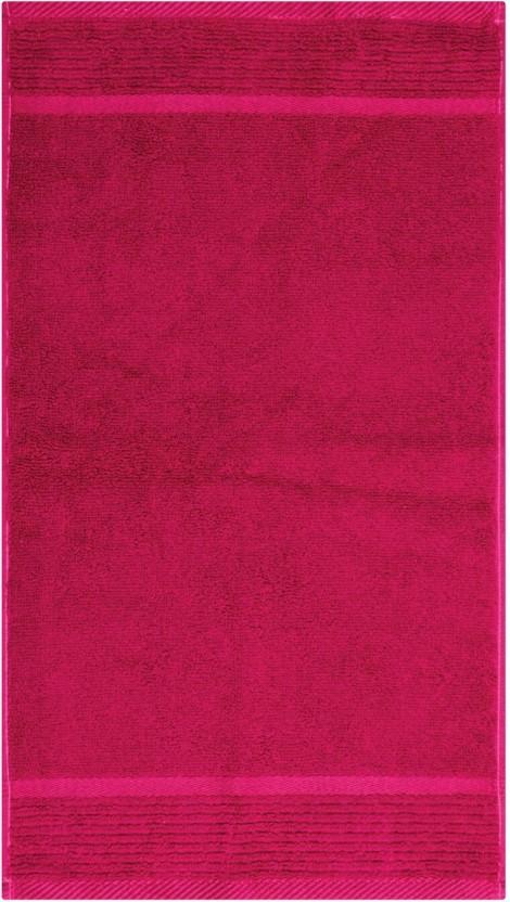 Colibri Capri Guest Towel Cotton Guest Towel (Fuchsia, 9.8 inch x 5.9 inch)