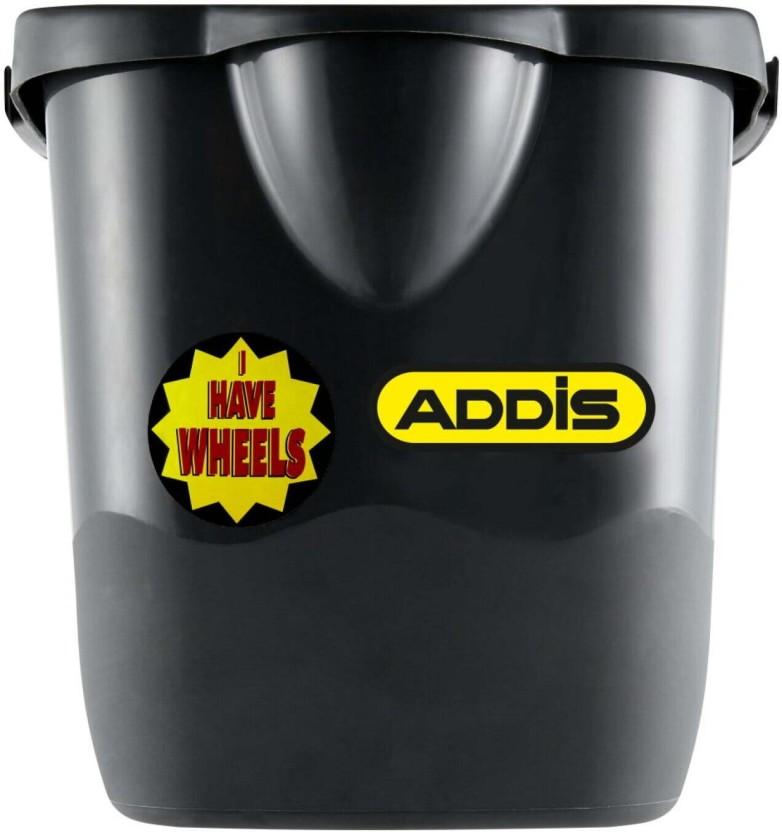 Addis 15 L Plastic Bucket (Black)