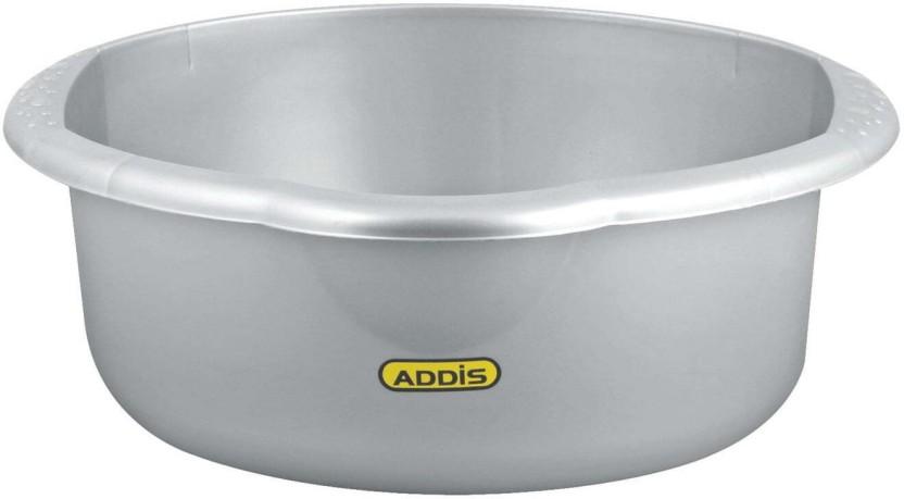 Addis 10 L Steel Bucket (Grey)