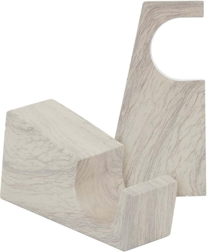 Finishing Touches Beige Rod Rail Bracket (90 cm x 4 cm) (Pack of 1)