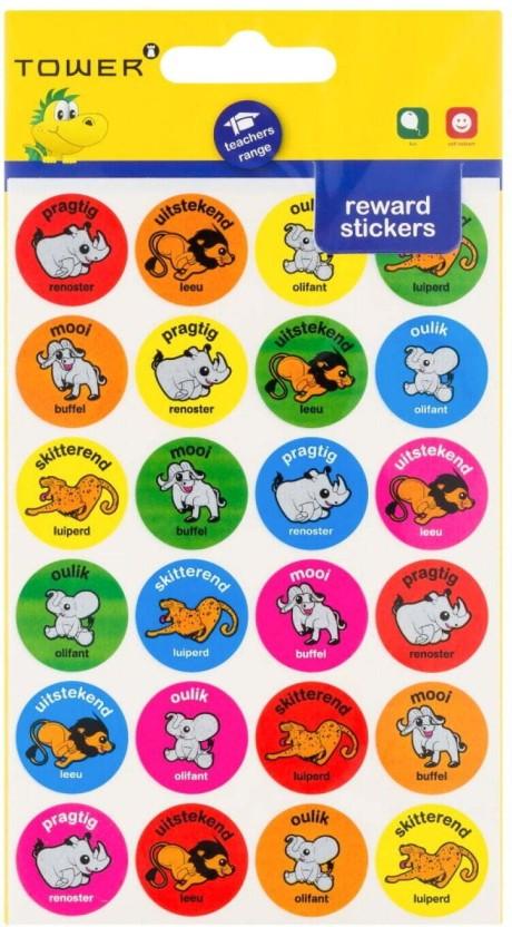 Tower 0.2 m Big 5 Reward Stickers Non-reusable Sticker (Pack of 1)