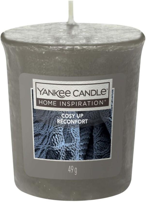 Yankee Votive Candle Cosy Up (Grey, Pack of 1)