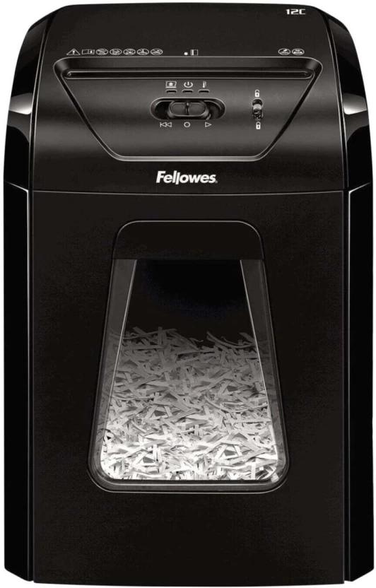 Fellowes 12C Cross Cut Shredder Cross Cut Blade Paper Shredder (Cutting Capacity: 12 Paper)