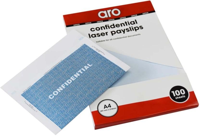 Aro A4 160 gsm Bond Paper (Set of 1, Blue)
