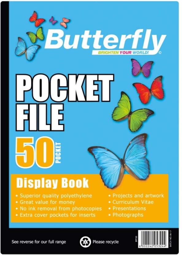 Butterfly Polyethylene (Set of 1, Multicolour)