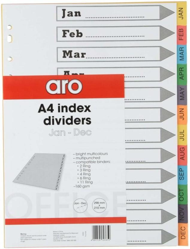 Aro Polypropylene (Set of 1, Multicolour)