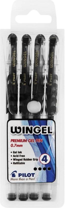 Pilot NA Gel Pen (Pack of 4, Black)