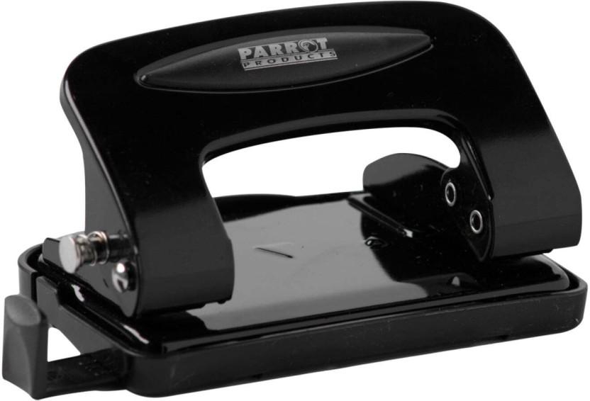 Parrot Punch Steel Black 10 Sheet Punches & Punching Machines (Set Of 1, Black)