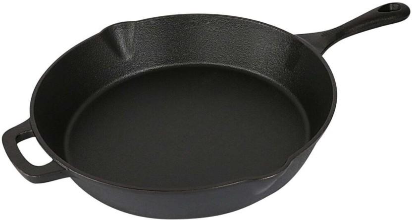 Camp Master Round Skillet Pan 0 L capacity (Cast Iron)