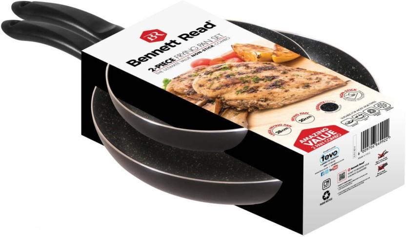 Bennett Read Frying Pan Pan Set 0 L capacity 28 cm diameter (Aluminium, Non-stick, Induction Bottom)