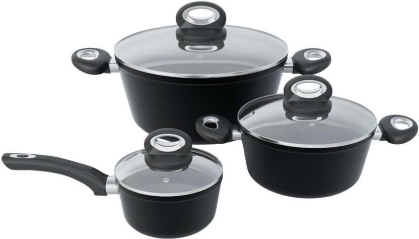 Bennett Read Fusion Non-Stick Coated PTFE (Non-stick) Cookware Set (6 - Piece)