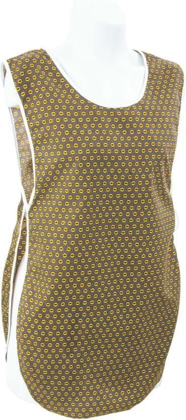 Ethnix Polyester Home Use Free (Brown, Single Piece)