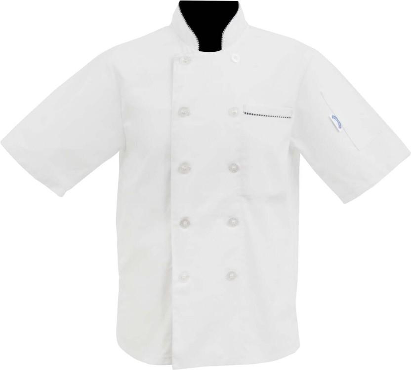 Bakers & Chefs Polyester Chef's M (White, Single Piece)