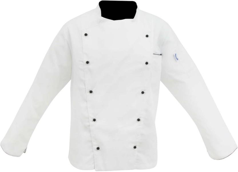 Bakers & Chefs Polyester Chef's M (White, Single Piece)