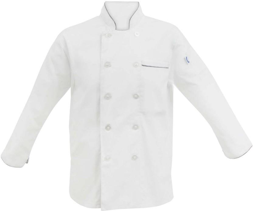 Bakers & Chefs Polyester Chef's S (White, Single Piece)
