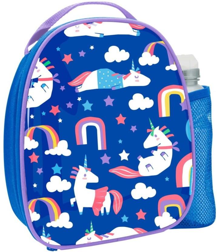 Goldenmarc Smash Pineapple Lunch Bag With Bottle 2 Containers Lunch Box (4 ml)