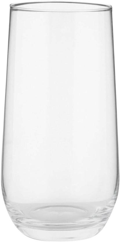 Galateo (Pack of 4) Hi-Ball Water/Juice Glass Set (478 ml, Clear)