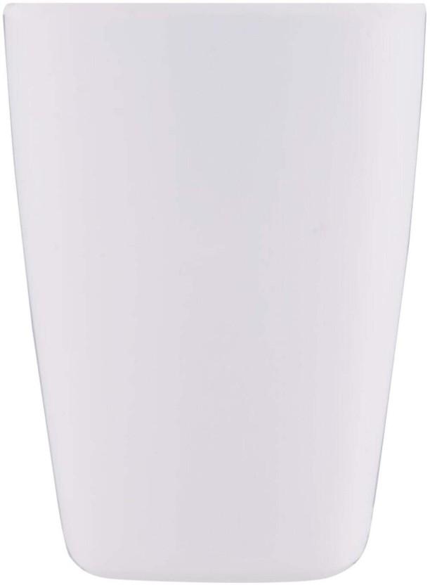 Melamine Tumbler Water/Juice Glass (250 ml, White)