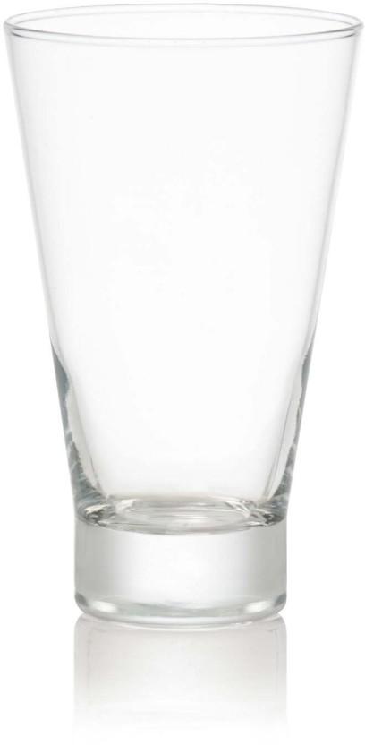 Consol (Pack of 4) Seville Hi-Ball Water/Juice Glass Set (400 ml, Clear)