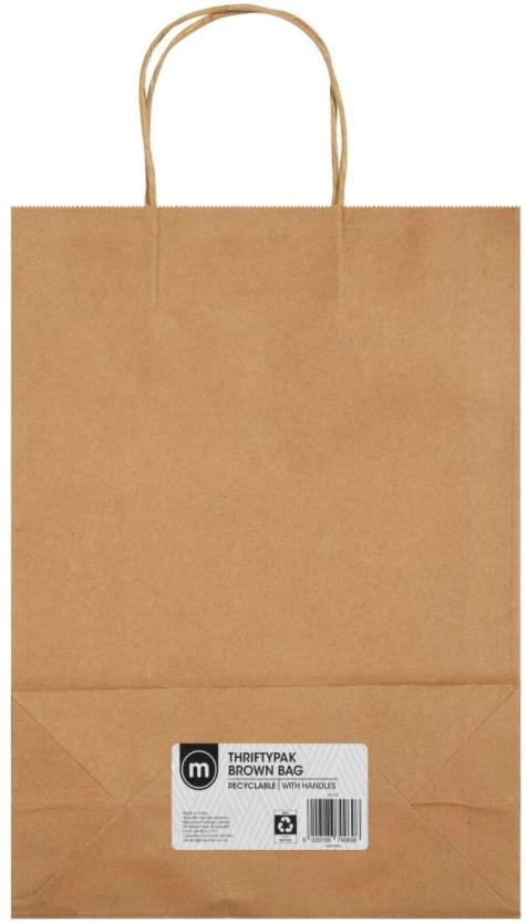 M Grocery Bag (Brown)