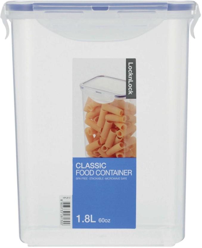 Lock & Lock Polypropylene Grocery Container  - 1.8 l (White)