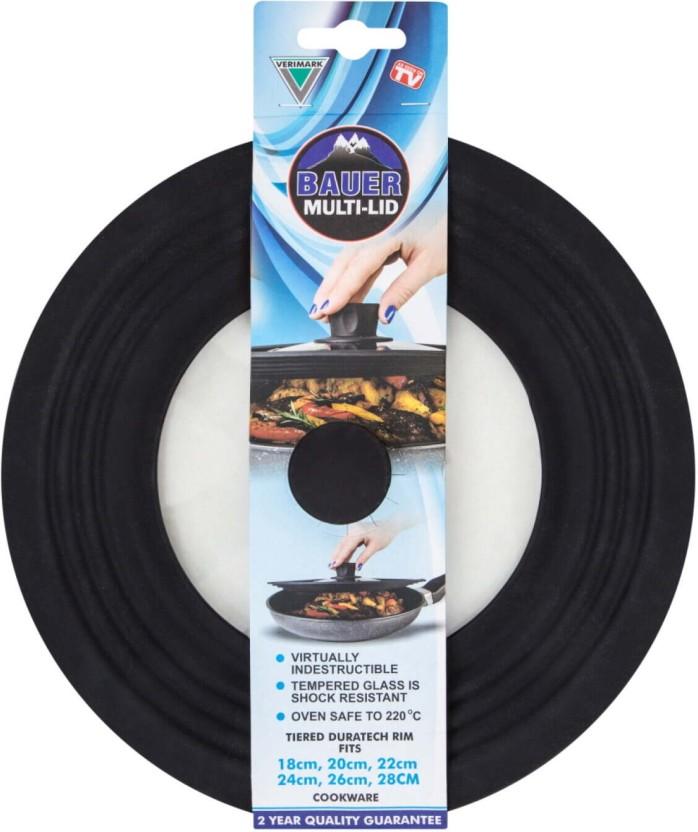 Bauer Multi Lid 28 cm Lid (Glass, Pack of 1)