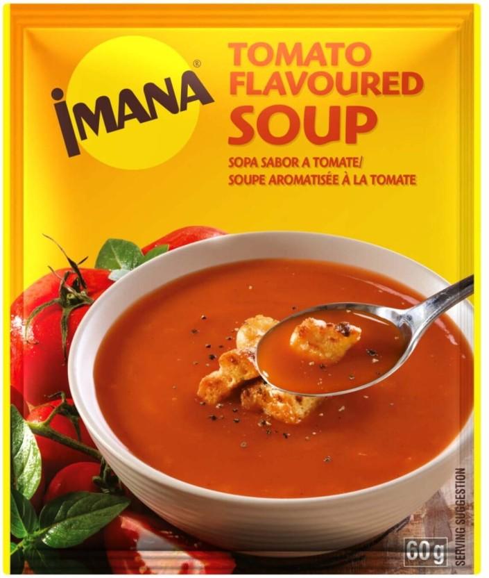Imana Tomato Flavoured Soup (Pack of 60, 60 g)