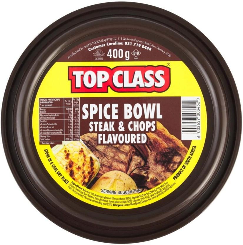Top Class Spice Bowl Steak & Chops Flavoured (1 x 400 g)